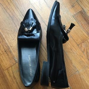 STUART WEITZMAN verve tassel loafers